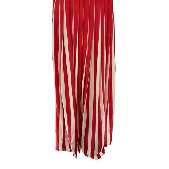 Tuckernuck NEW Red Rogue Stripe Sleeveless Classic Modest Maxi Dress Size S - Picture 5 of 10